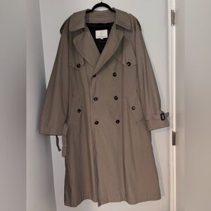 London Fog Beige Women's Trench Coat ❗️Has Damage please read❗️